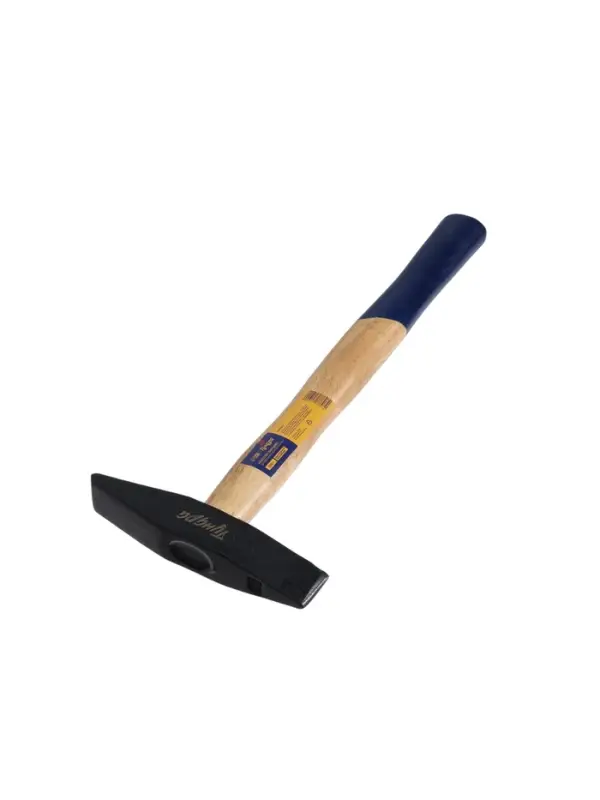 Молоток сварщика ТУНДРА, двухсторонний плоский боек, деревянная рукоятка из бука, 500 г