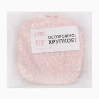 Зеркало складное, с расчёской и органайзером, 10&times;10&times;3.5 см, розовое