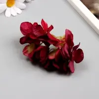 Бутон на ножке для декорирования «Фиалка красная», d=5 см, h=10 см