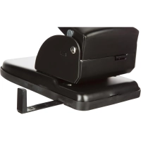 Дырокол металлический Attache до 65 листов, с линейкой, цвет черный