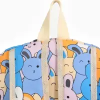 Рюкзак школьный &laquo;Зайки&raquo;, с пеналом, 29&times;12&times;41 см, разноцветный