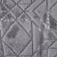 Плед микрофибра Luscan, фольга серый 200х220