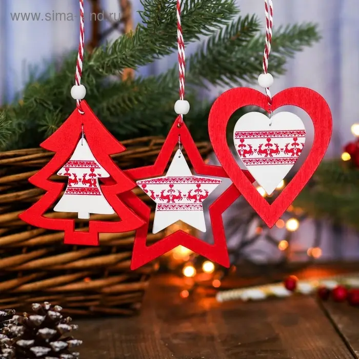 Елочная игрушка, МИКС Елочная игрушка, МИКС