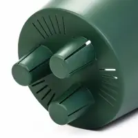 Кашпо для цветов &laquo;Рамона&raquo;, 3.7 л, d=22 см, h=20 см, пластиковое, со вставкой, нефрит