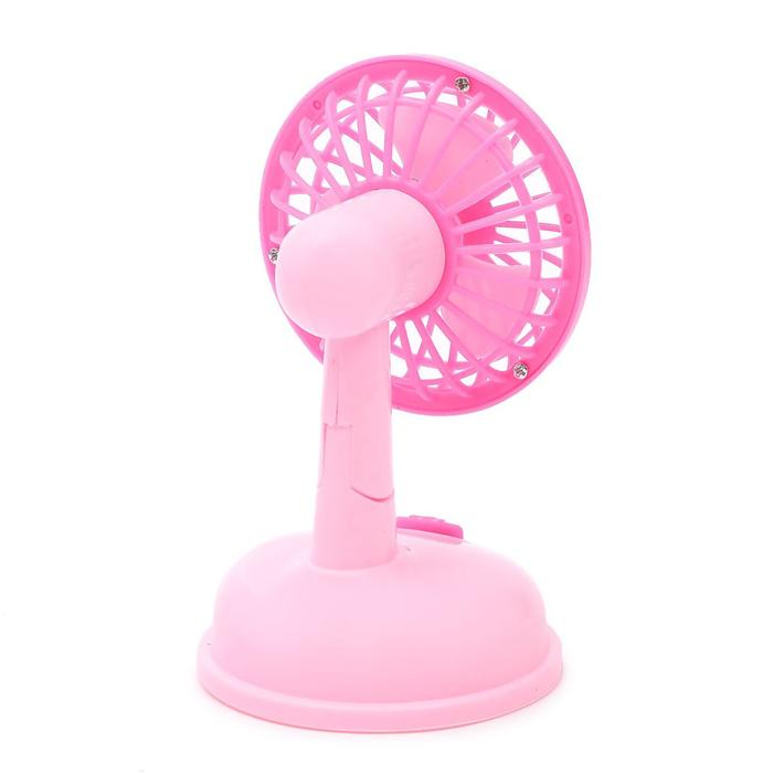 Бытовая техника «Вентилятор», работает от батареек, цвета МИКС Бытовая техника «Вентилятор», работает от батареек, цвета МИКС