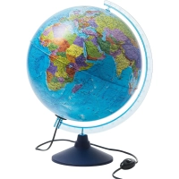 Глобус интерактивный политическ.с подсветкой с VR очками, 320мм,INT13200312