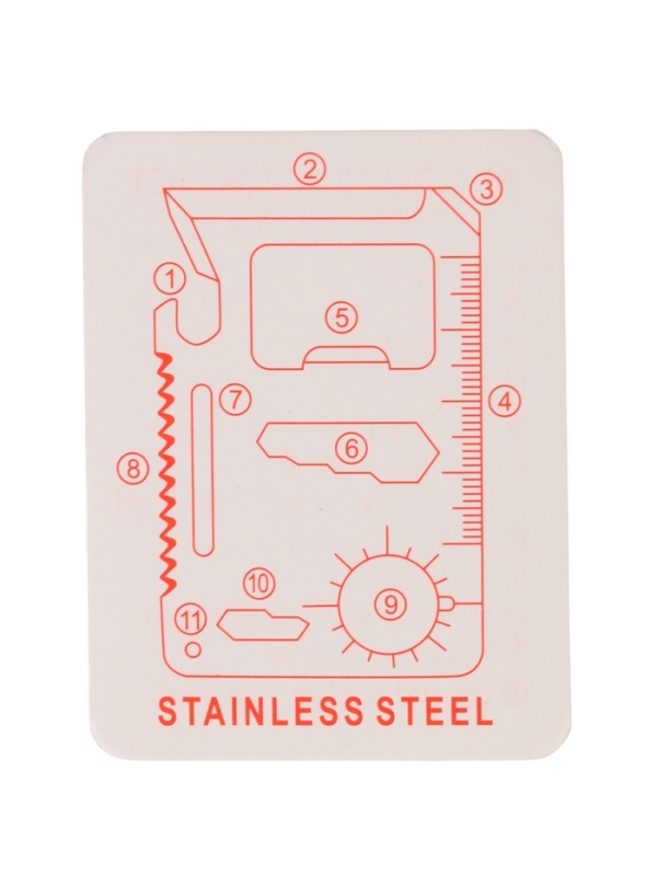 Карта выживания "23 февраля" Звезда