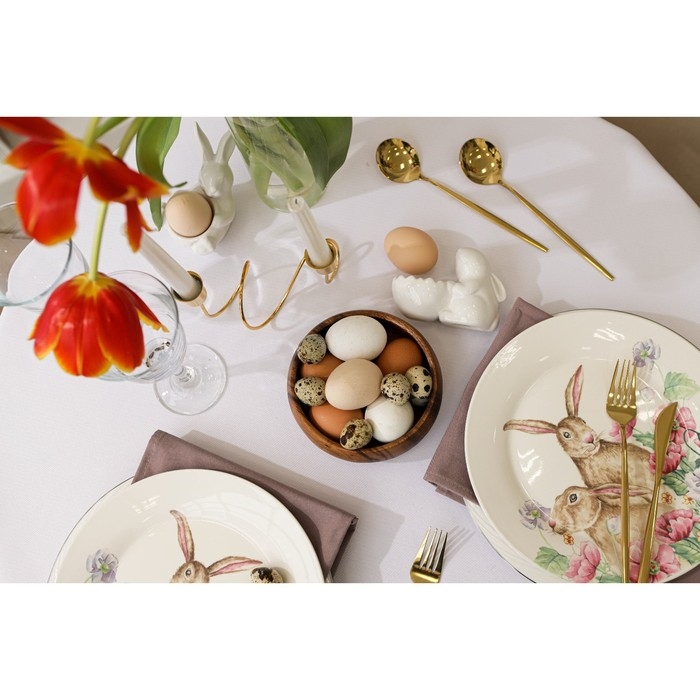 Подставка для яиц Доляна «Зайка», 11×6×8 см Подставка для яиц Доляна «Зайка», 11×6×8 см