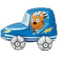 Воздушный шар фольгированный 3D 29" «Три Кота. Коржик в машине» Воздушный шар фольгированный 3D 29" «Три Кота. Коржик в машине»