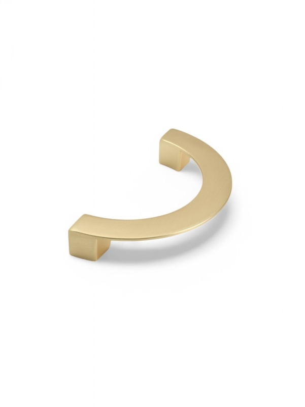 Ручка скоба CAPPIO MOON, м/о 160 мм, цвет сатиновое золото