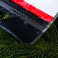 Пакет подарочный, с zip - lock застежкой, «Снеговик», 15×23±1 см