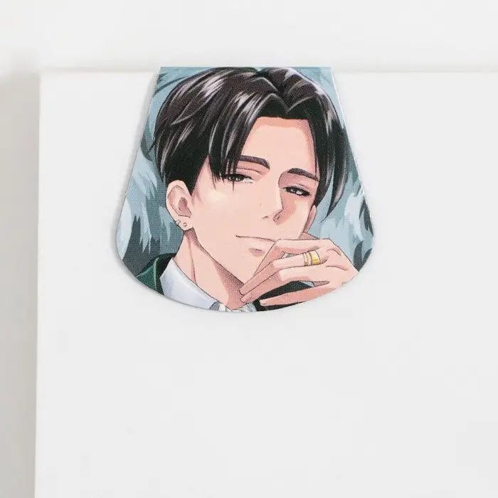 Закладки магнитные для книг, 3 шт. &laquo;Аниме. Парни&raquo;