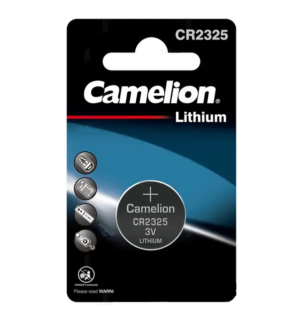 Батарейка Camelion CR2325 BL1 Lithium 3V Батарейка Camelion CR2325 BL1 Lithium 3V