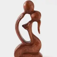 Фигурка &laquo;Сладкая парочка&raquo;, 12&times;5&times;20 см, дерево суар