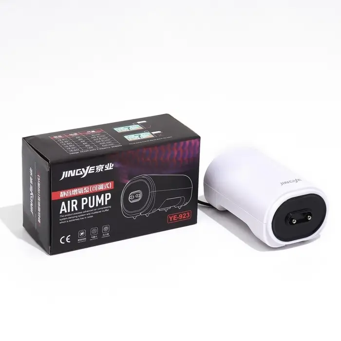 Компрессор воздушный JINGYE YE-923, с регулировкой потока воздуха, 2&times;4.5 л/мин, 6 Вт