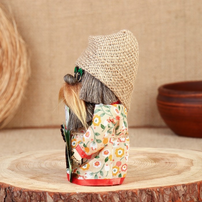 Оберег Оберег "Домовой с купюрой", 15-16 см