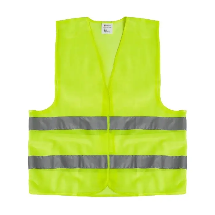 Жилет сигнальный, светоотражающий, 2 класс, размер XL, 60 г/м&sup2; салатовый