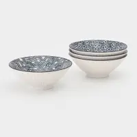 Набор тарелок глубоких 4 шт  Доляна "Japan"  d= 20 см, h= 8 см