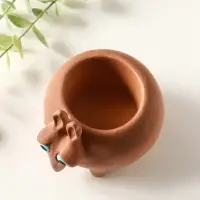 Подставка для мелочей &laquo;Медоед&raquo; 8&times;10&times;8 см, коричневый, гипс