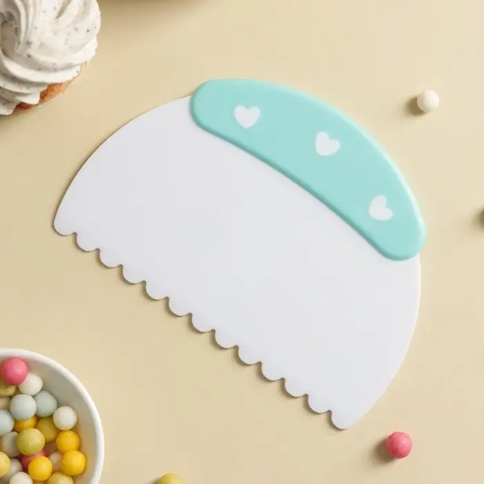 Шпатель кондитерский Доляна «Небесное парфе», 15×10 cм Шпатель кондитерский Доляна «Небесное парфе», 15×10 cм