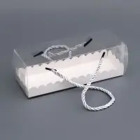 Коробка под рулет, белая 18.5&times;6.5&times;6.5 см