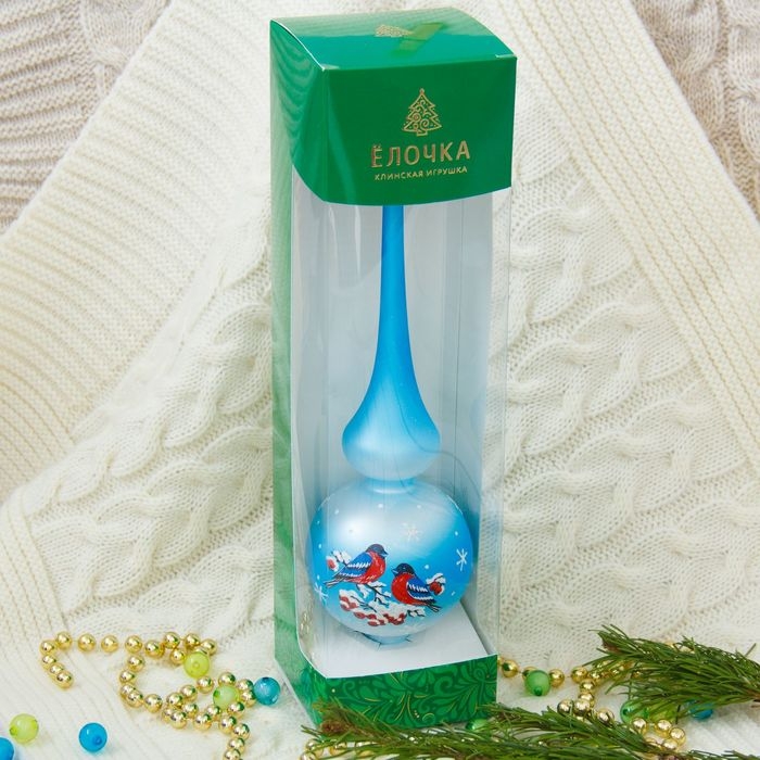 Наконечник Наконечник "Снегири" h-27,5 см