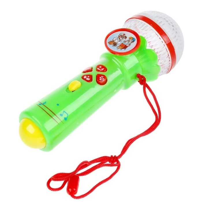 Обучающий микрофон «Песни на стихи К. Чуковского», 16 стихов и песен, свет Обучающий микрофон «Песни на стихи К. Чуковского», 16 стихов и песен, свет