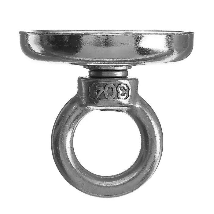 Магнит неодимовый Cartage с петлёй для авто, d=42 мм, сцепление 32 кг