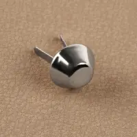 Ножки для дна сумки, d=7/15 мм, 4 шт., цвет серебряный