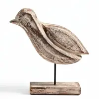 Сувенир интерьерный &laquo;Кулик&raquo;, 25&times;6&times;25 см, дерево