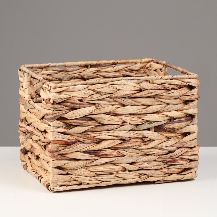 Корзина стеллажная Корзина стеллажная "Золотистый колос", 25х19х17 см, песочный