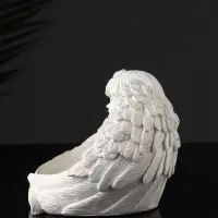 Набор фигурок на подставке &laquo;Ангелы&raquo;, 5 шт., гипс, 23.5&times;13&times;12 см, белый
