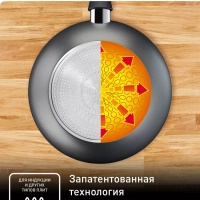 Сковорода-вок Easy Chef 28 см с антипригарным покрытием
