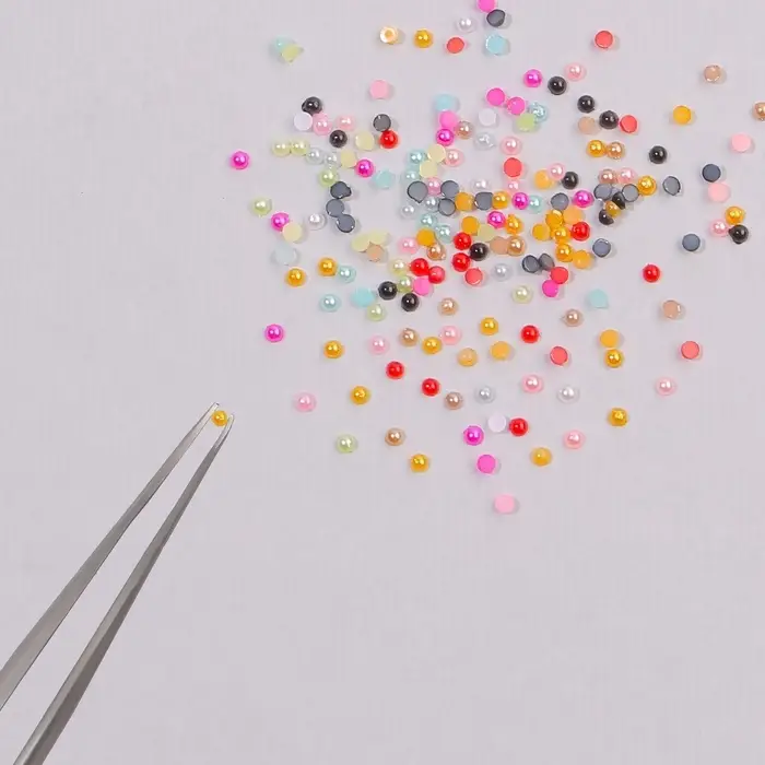 Стразы для декора «Неон», разноцветные