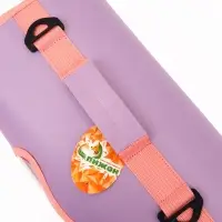 Сумка - переноска каркасная &laquo;Кошачий вид&raquo;, 41&times;27&times;25 см, фиолетовая, розовая