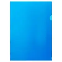 Набор папок-уголков А4, 180 мкм, Calligrata DeLuxe, непрозрачные, с тиснением, 4 штуки, микс