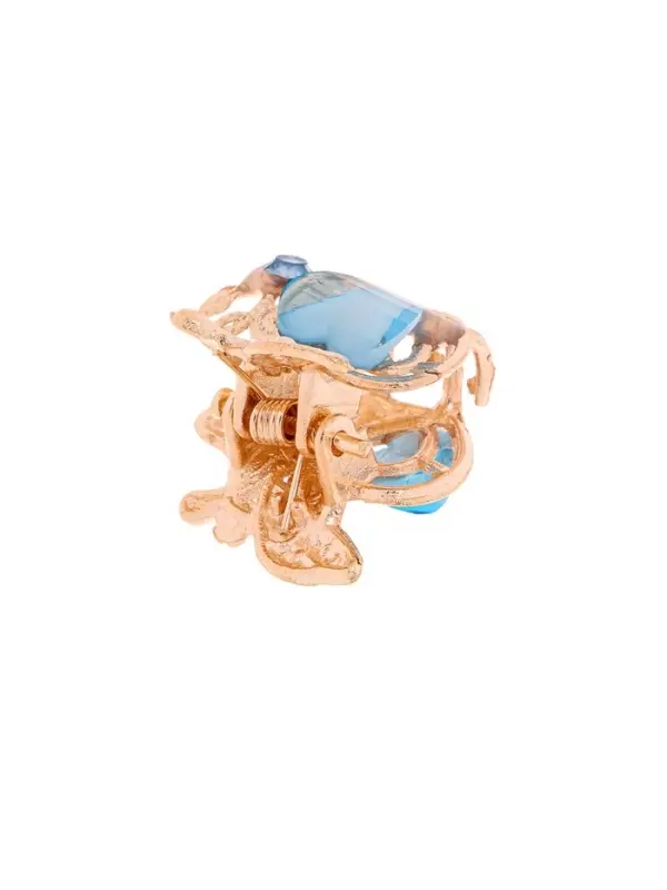 Крабик для волос «Арфея», яблочко, 2.3 см, золото МИКС