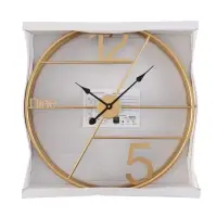 Часы настенные интерьерные &laquo;Ектон&raquo;, серия: Лофт, металл, бесшумные, плавный ход, d=59 см, от батарейки 1&times;АА