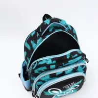 Ранец с эргономичной спинкой 3 отделения, средний "Хулиган"