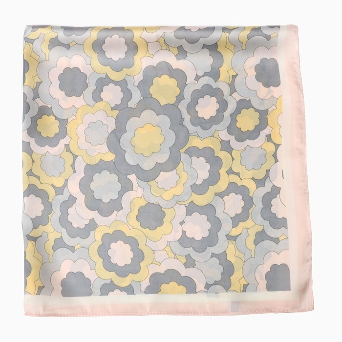 Платок женский MINAKU р-р 70*70 см, цв. серый Платок женский MINAKU р-р 70*70 см, цв. серый