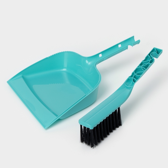 Щётка-сметка с совком «Практик», цвет МИКС Щётка-сметка с совком «Практик», цвет МИКС