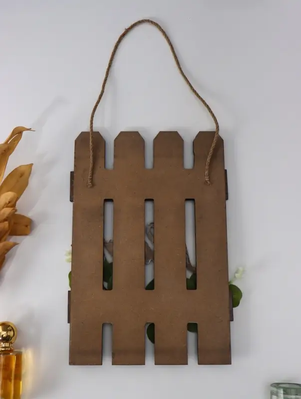 Крючки декоративные дерево &laquo;Здесь растет любовь&raquo;, ключница настенная, 20.5&times;29.8 см