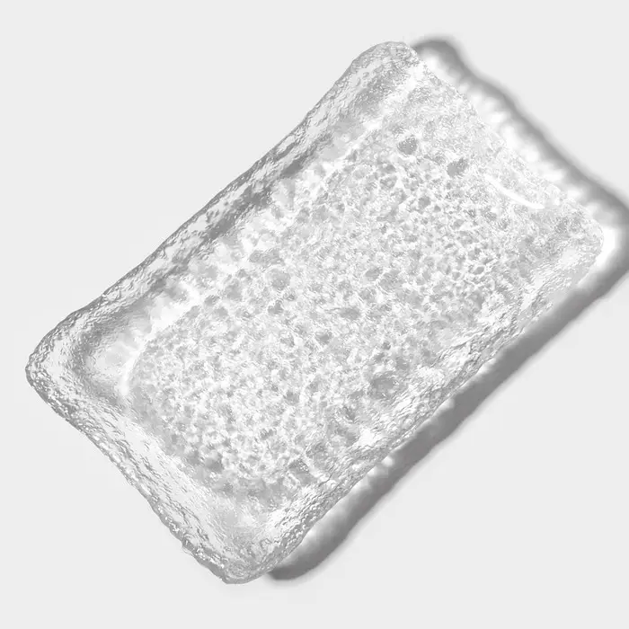 Блюдо для подачи &laquo;Рифальтаро&raquo;, 23.2&times;14&times;2 см, стекло, прозрачное