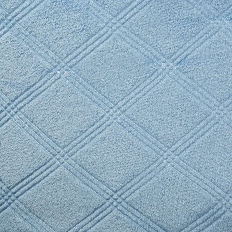 Плед микрофибра Luscan, фактура синий 200х220