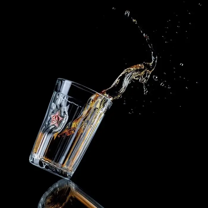 Стакан гранёный непробиваемый &laquo;Звезда&raquo;, 250 мл