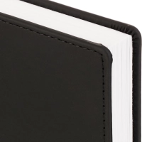 Ежедневник датированный 2026 А5+ VELVET черный 3-123/04