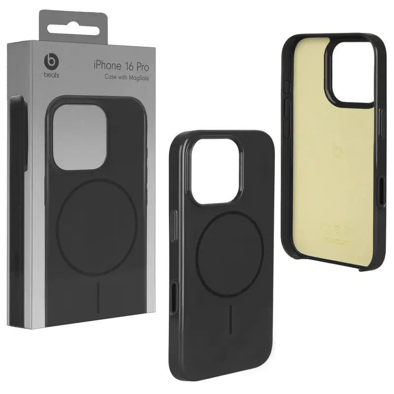Чехол для iPhone 16 Pro Beats (MagSafe) Mignight Black