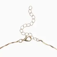 Набор 2 предмета: серьги, колье &laquo;Изумление&raquo;, ветвь, белый в золоте, 42 см