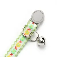 Набор ошейников для кошек &laquo;По-полюшку&raquo;, 30&times;1 см, розовый, зелёный