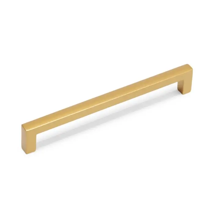 Ручка-скоба CAPPIO SQUARE RSC007, алюминий, м/о 160 мм, цвет матовое золото